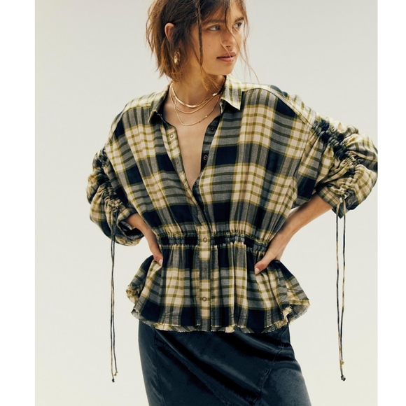 Free People Tops - Free People Pacific Dawn shirt